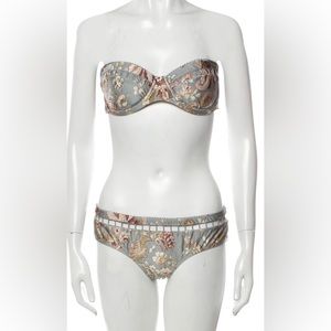 Zimmermann floral print bikini